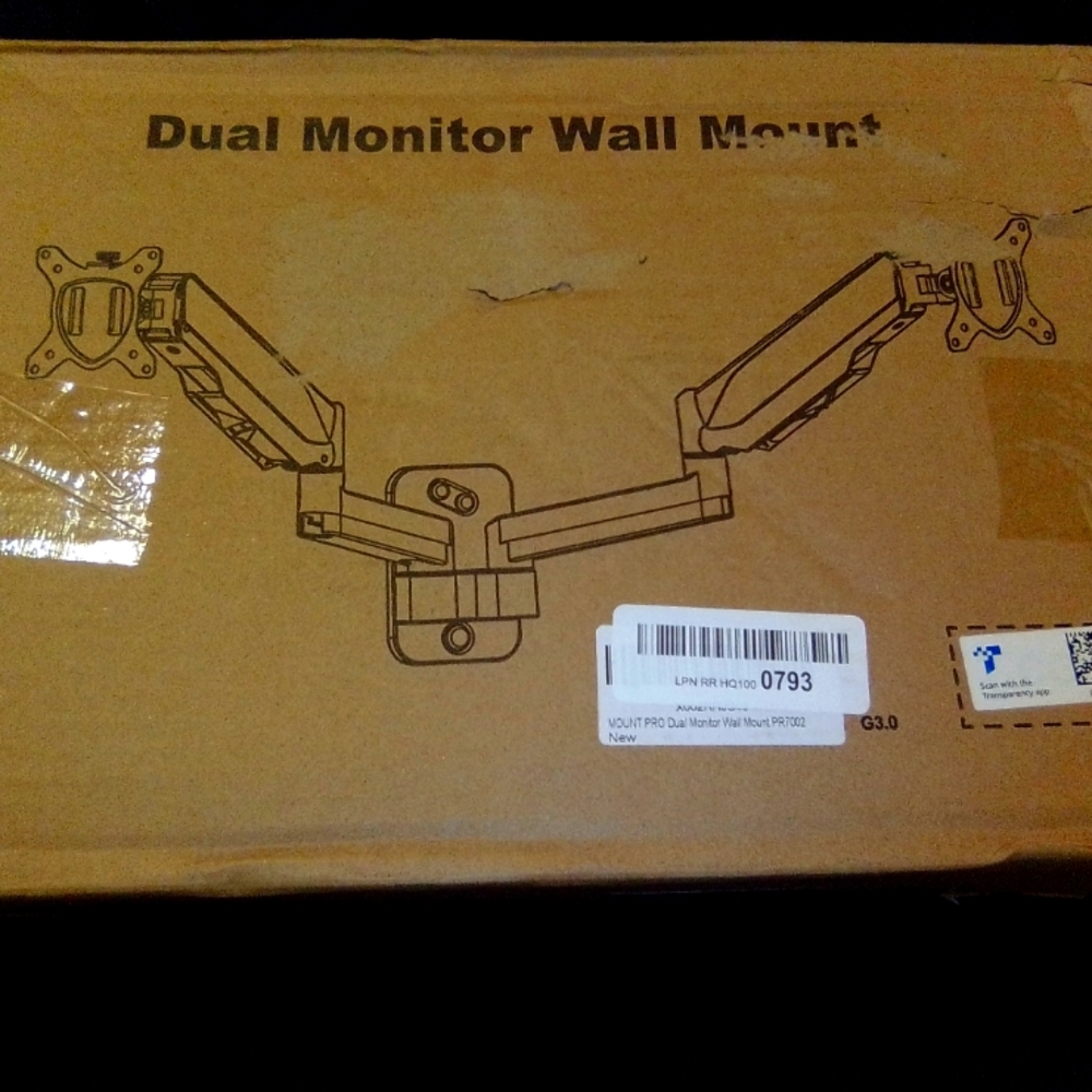 Dual Monitor Wall Mount